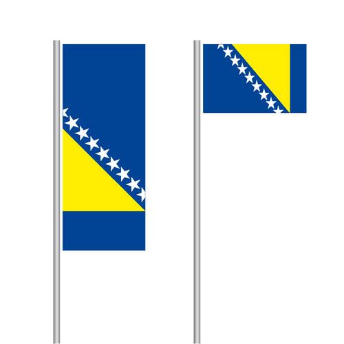 Bosnien und Herzegowina Fahne MR Design Flaggendruck