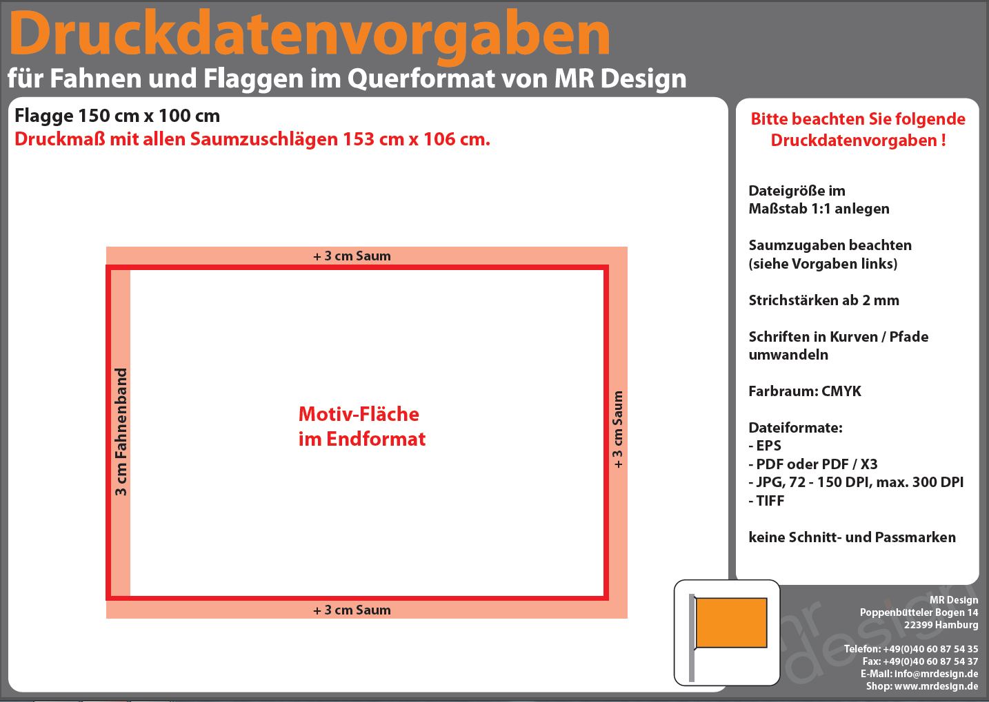 Österreichfahne mit Wappen Hochformat 110 g/m²